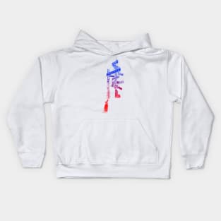 God Guns Freedom Kids Hoodie